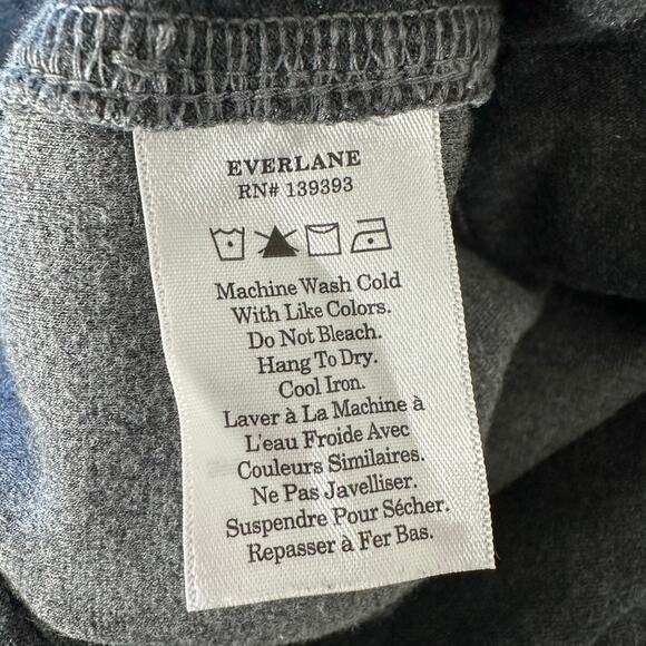 Everlane The Dream Pant Trouser Knit | Heathered Charcoal Gray - Picture 12 of 13